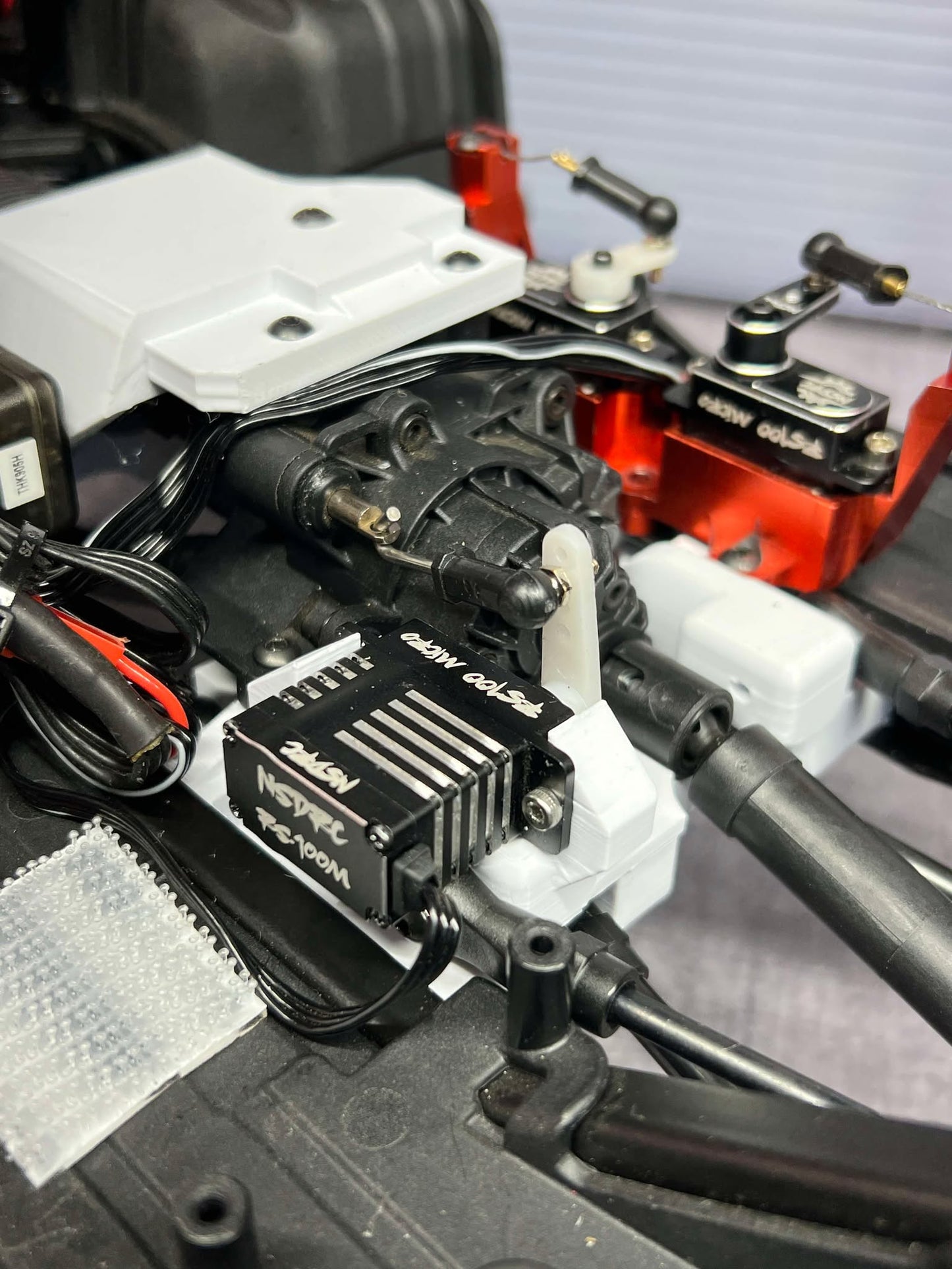 TRAXXAS TRX4 RTR FLAT BELLY SKID & MOTOR MOUNT