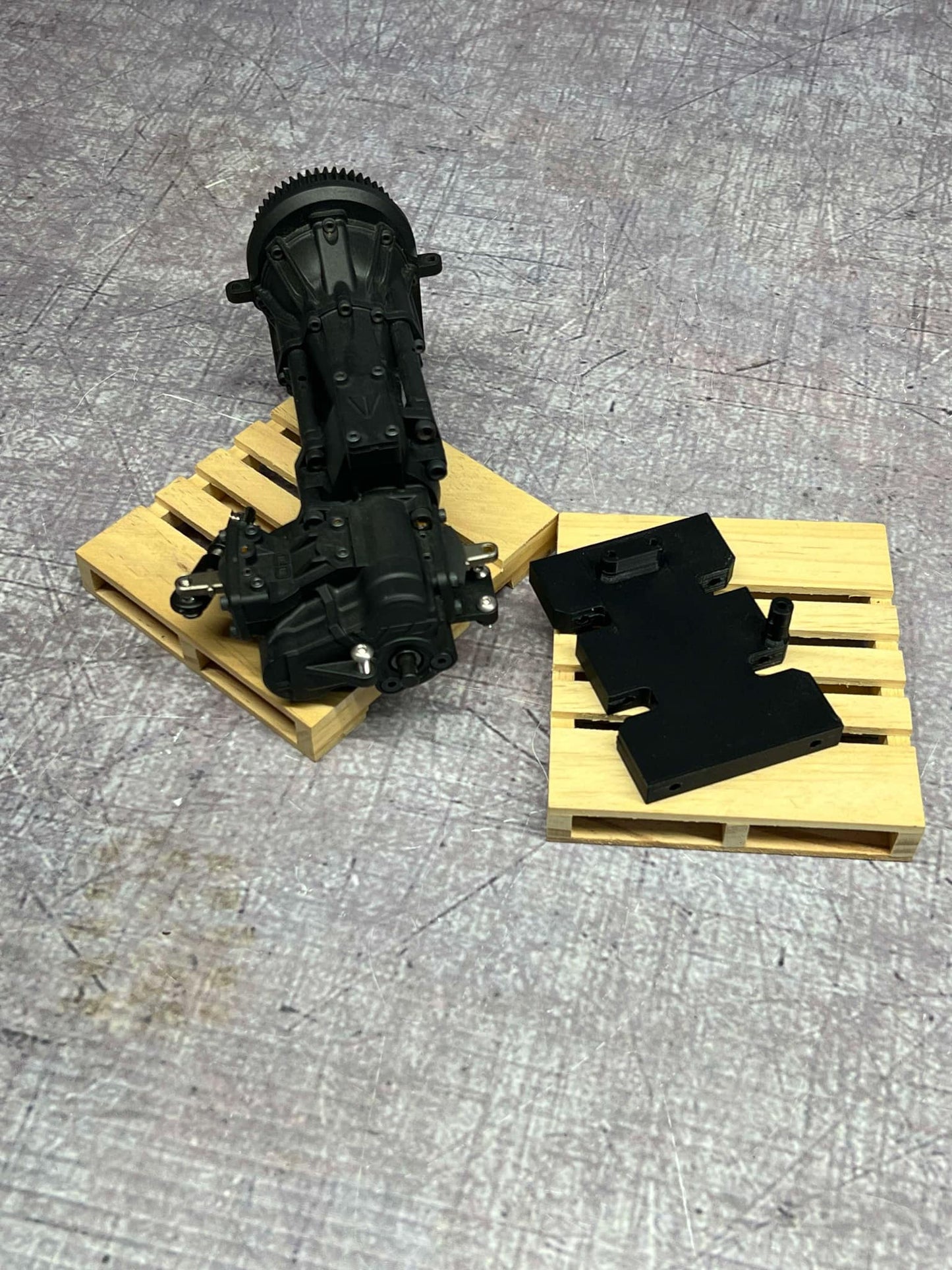 VFD TWIN SKID FOR FLAT RAILS