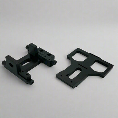 Vaterra Ascender Blazer / Suburban Dual Servo Mount and LCG Battery Tray